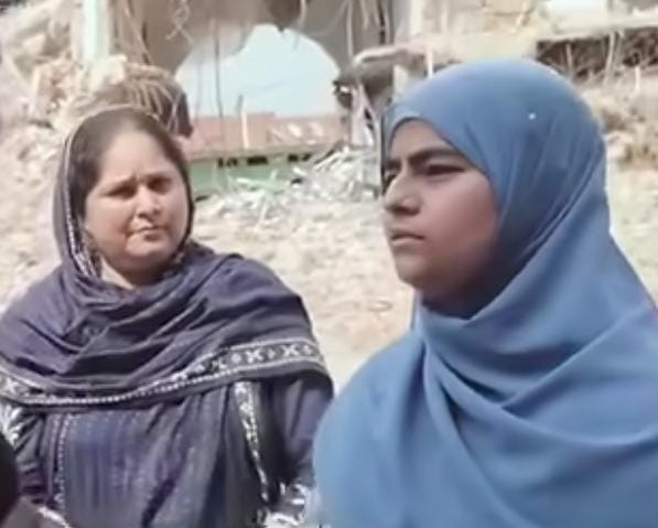 बुलडोजर मामला : हाजी शहजाद की बेटी फातिमा ने उठाई आवाज, बोली बड़े आकाओं के इशारे पर हुई कार्यवाही