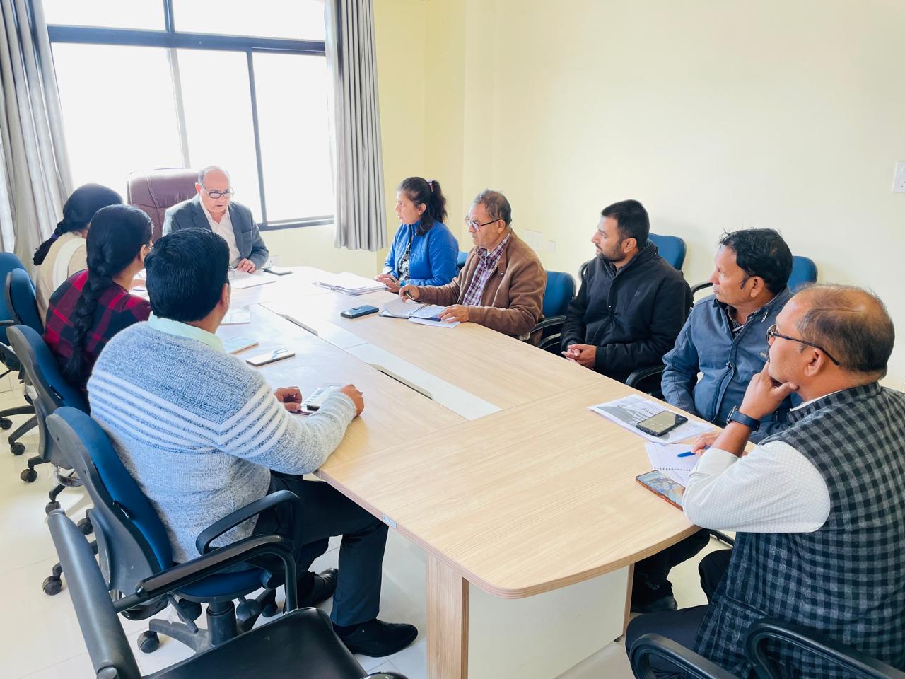 मुख्यमंत्री जन कल्याण अभियान&nbsp;&nbsp; को साकार करने में जुटे एसडीएम, खंड स्तरीय अधिकारियों की बैठक एवं प्रशिक्षण संपन्न।