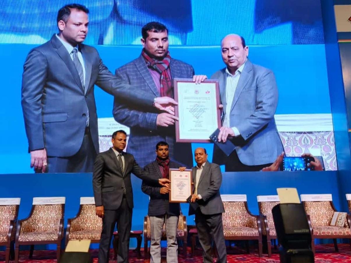 बैरसिया SDM आशुतोष शर्मा उत्कृष्ट कार्य करने पर हुए सम्मानित।&nbsp;