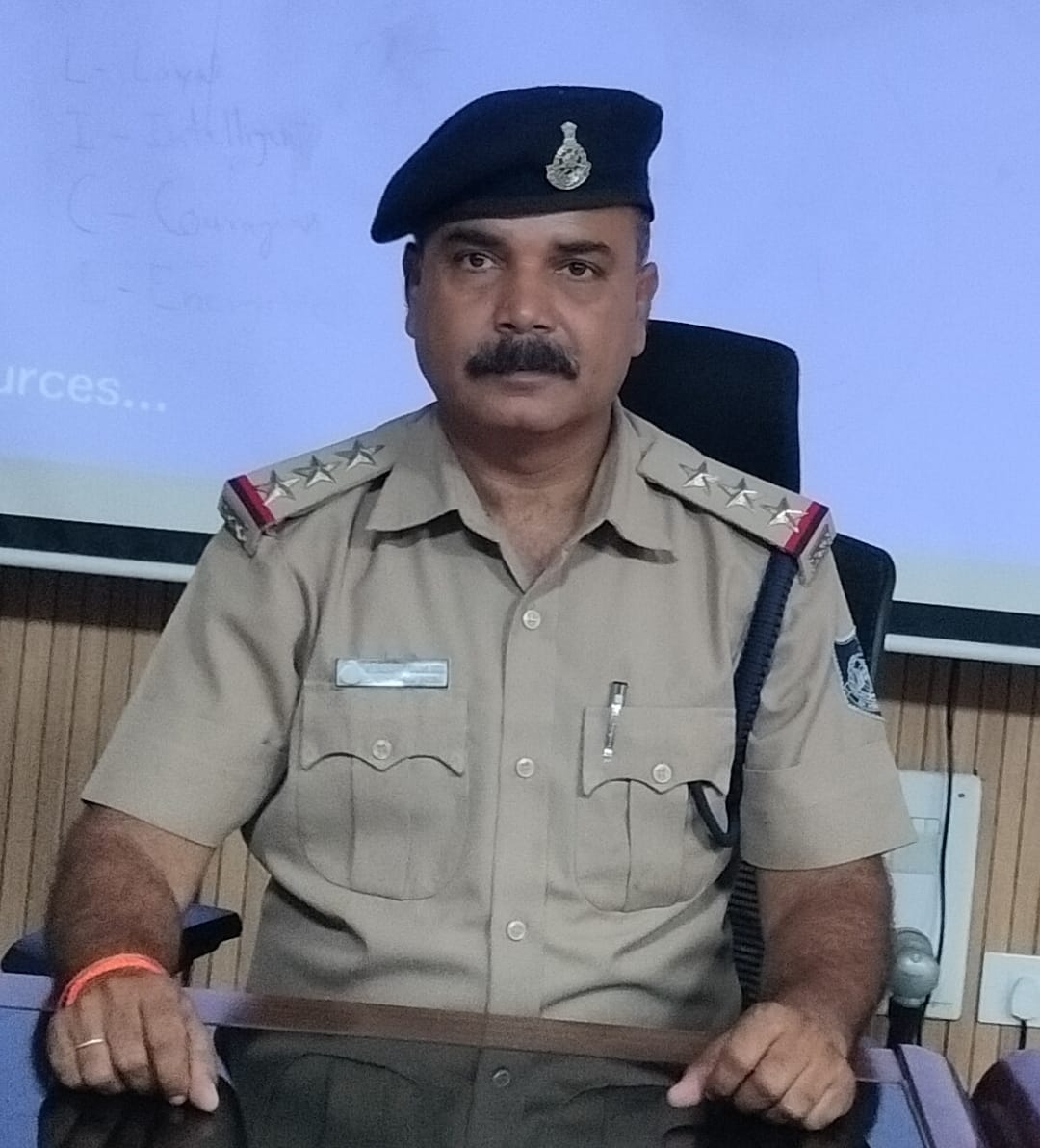 कार्यवाहक निरीक्षक वीरेंद्र सेन बने बैरसिया थाने के नए प्रभारी।