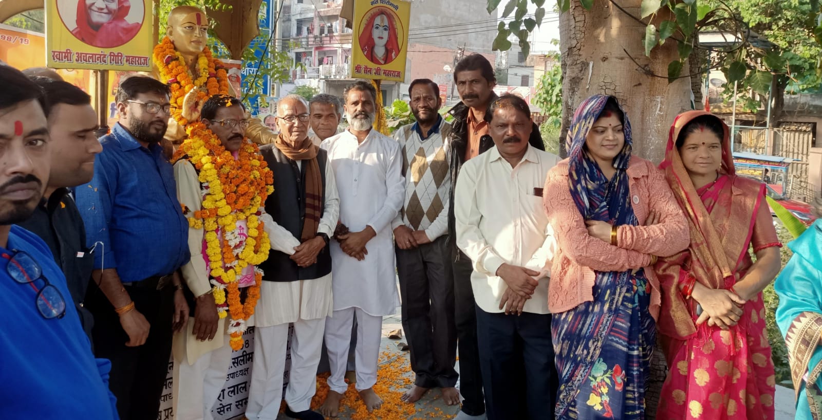 प्रदेश अध्यक्ष रामरतन सेन का राजधानी में हुआ भव्य स्वागत